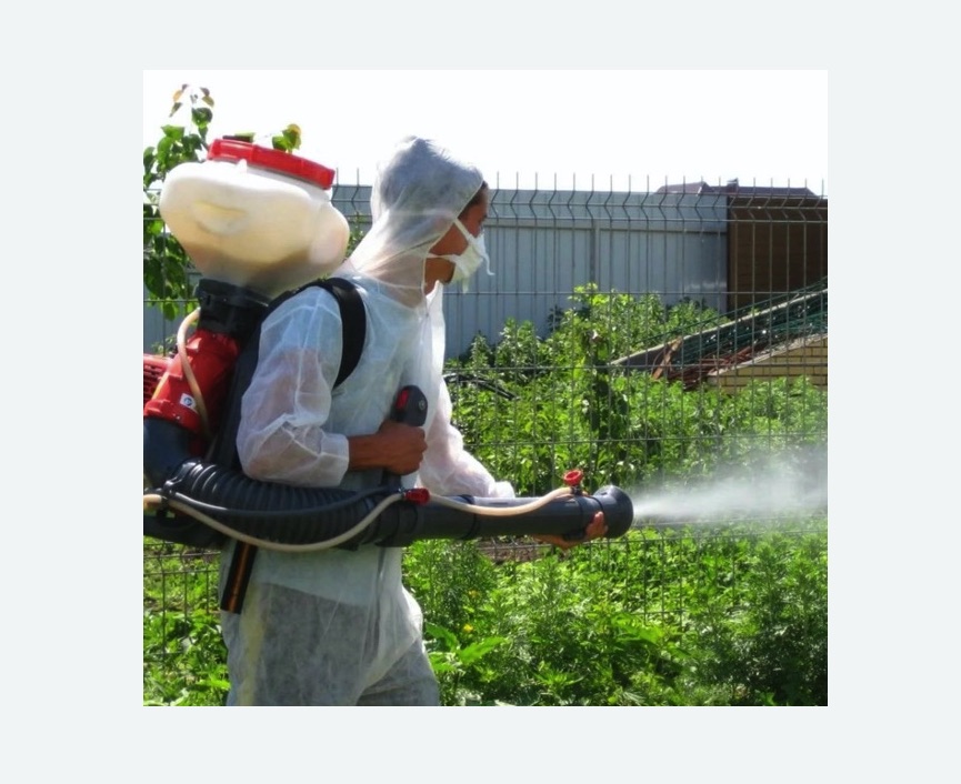 Акарицидная обработка территории в Якутске